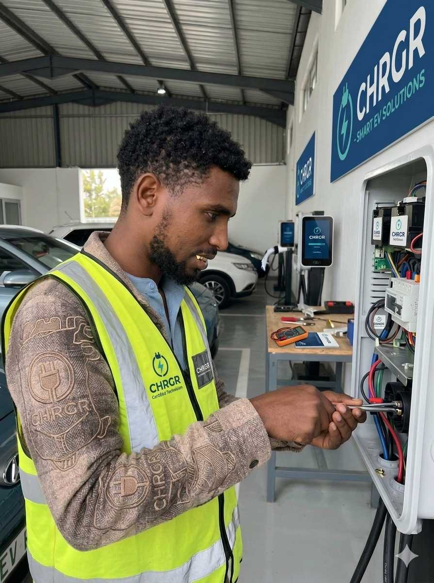 የኤሌክትሪክ መኪና ጥገና ( EV Charge Maintenance) in Addis Ababa